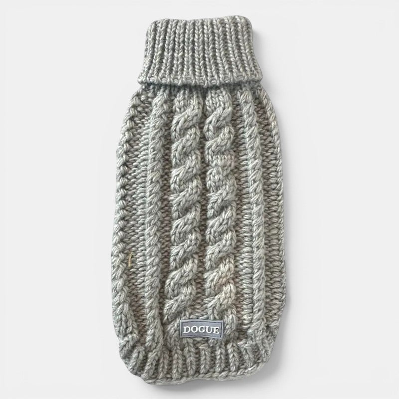 DOGUE Cable Knit Dog Jumper