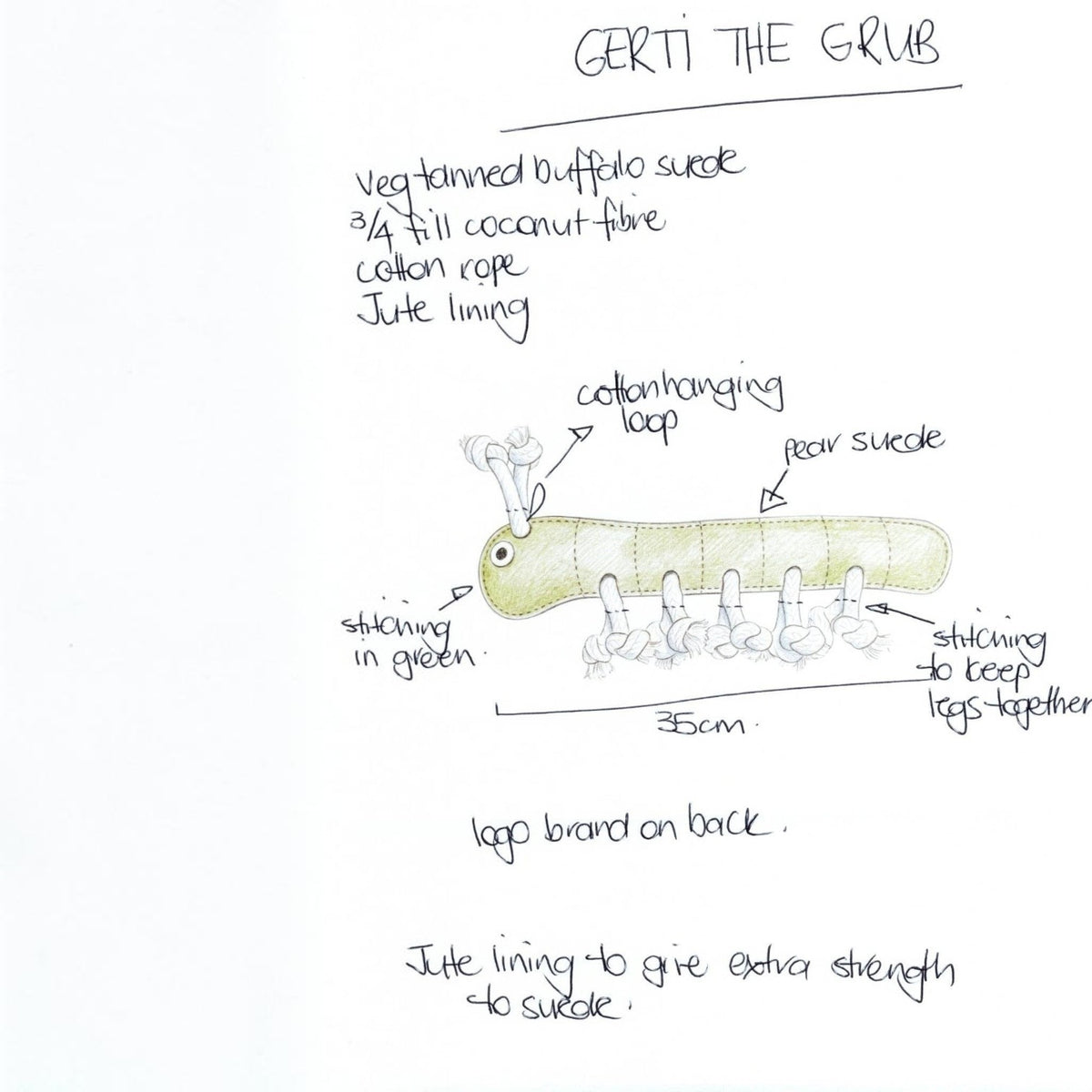 Gerti the Grub - Pear