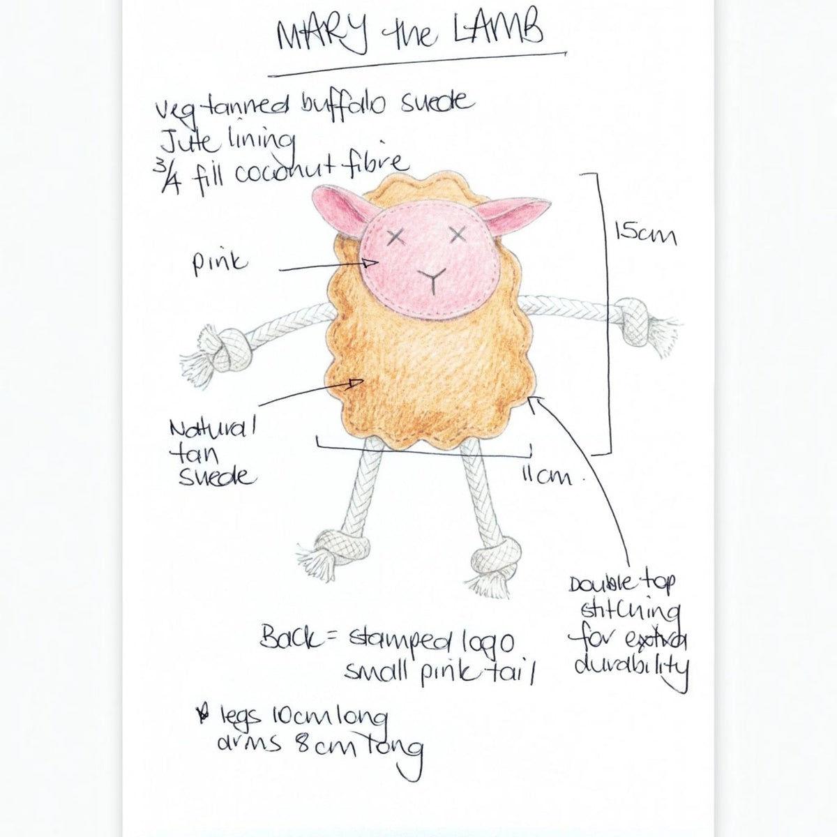Mary the Lamb - Natural