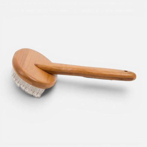 Natural Bamboo Slicker Brush: Cats & Dogs