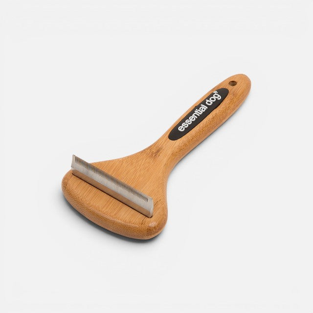 Natural Bamboo Dog Deshedding Tool: Cats & Dogs