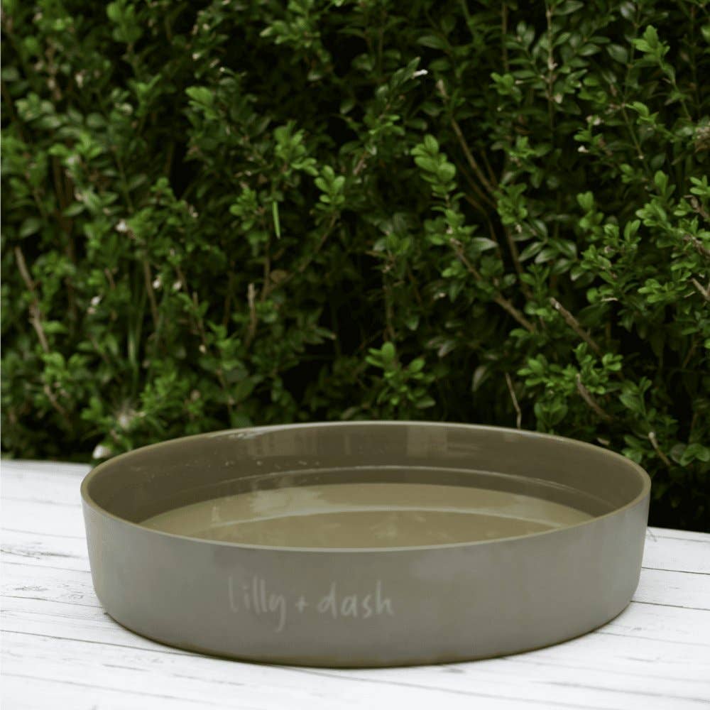 Outdoor water bowls