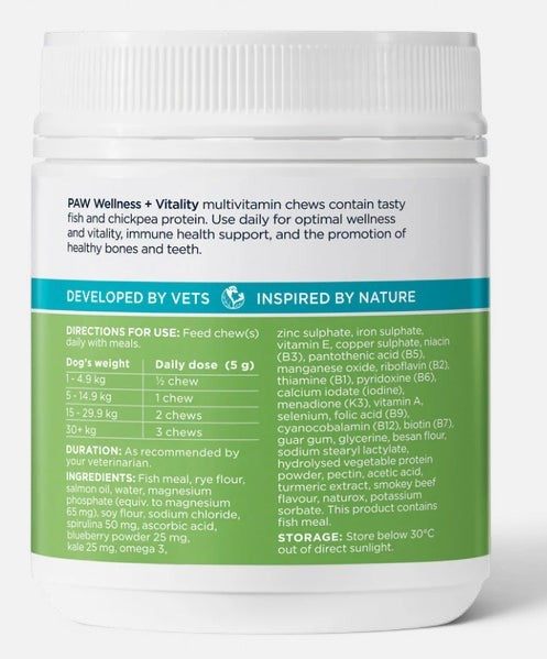 Paw Wellness + Vitality Chew
