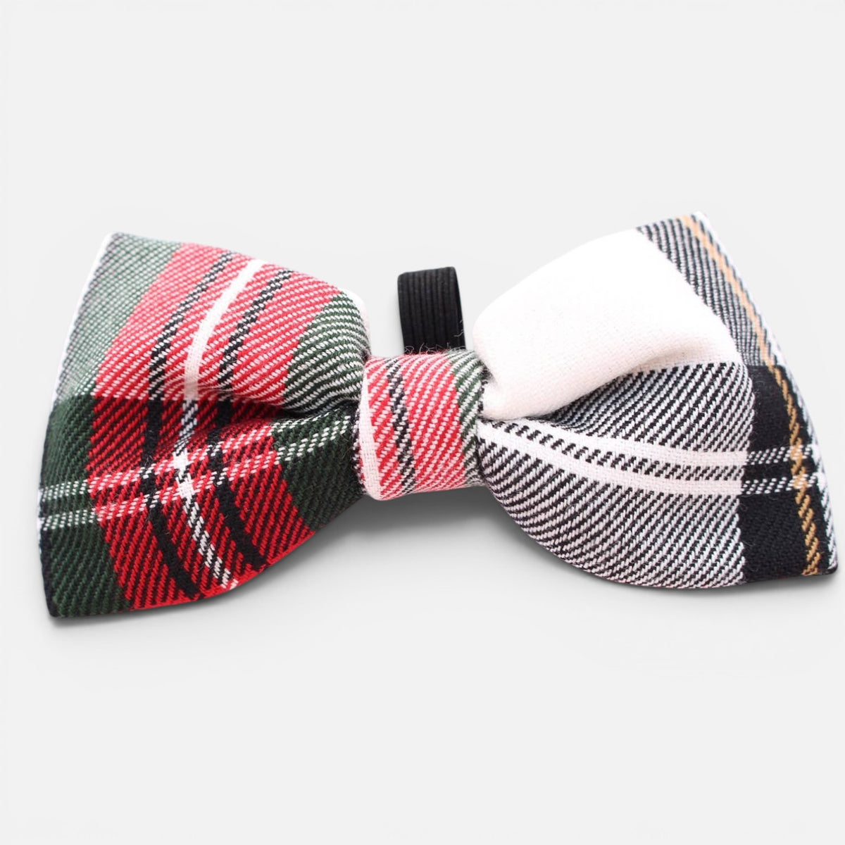 Alfies Red & White Plaid Tartan Puppy Dog Bow Tie
