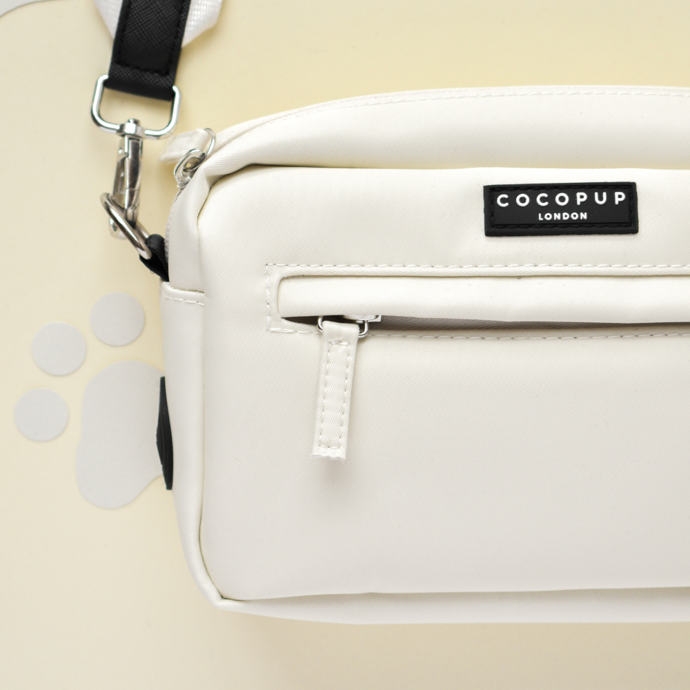 Dog Walking Bag - Oyster White