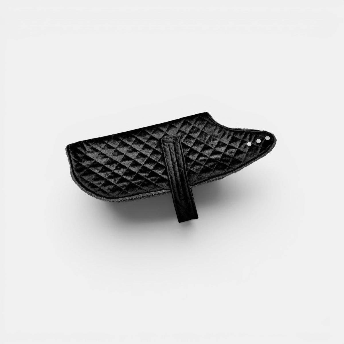 Luxe Dog Jacket Black Velvet