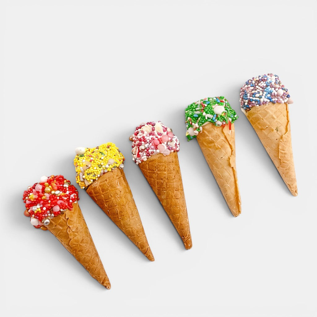 Waffle Cookie Cones