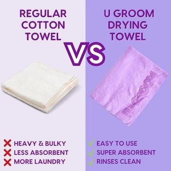 U Groom Towel