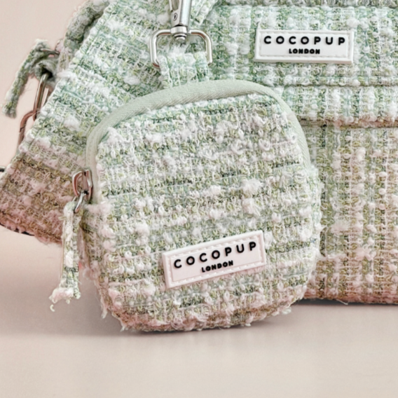 Treat Pouch - Matcha Textured Tweed