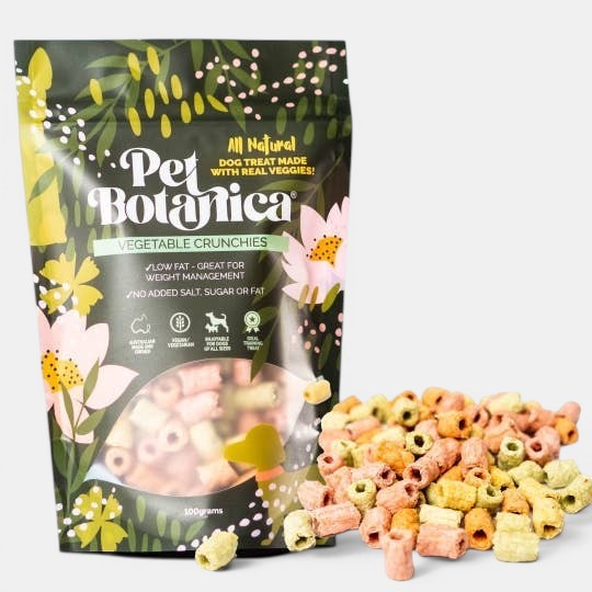 Vegetable Crunchies Dog Treats | Vegan Dog Treats | Low Fat
