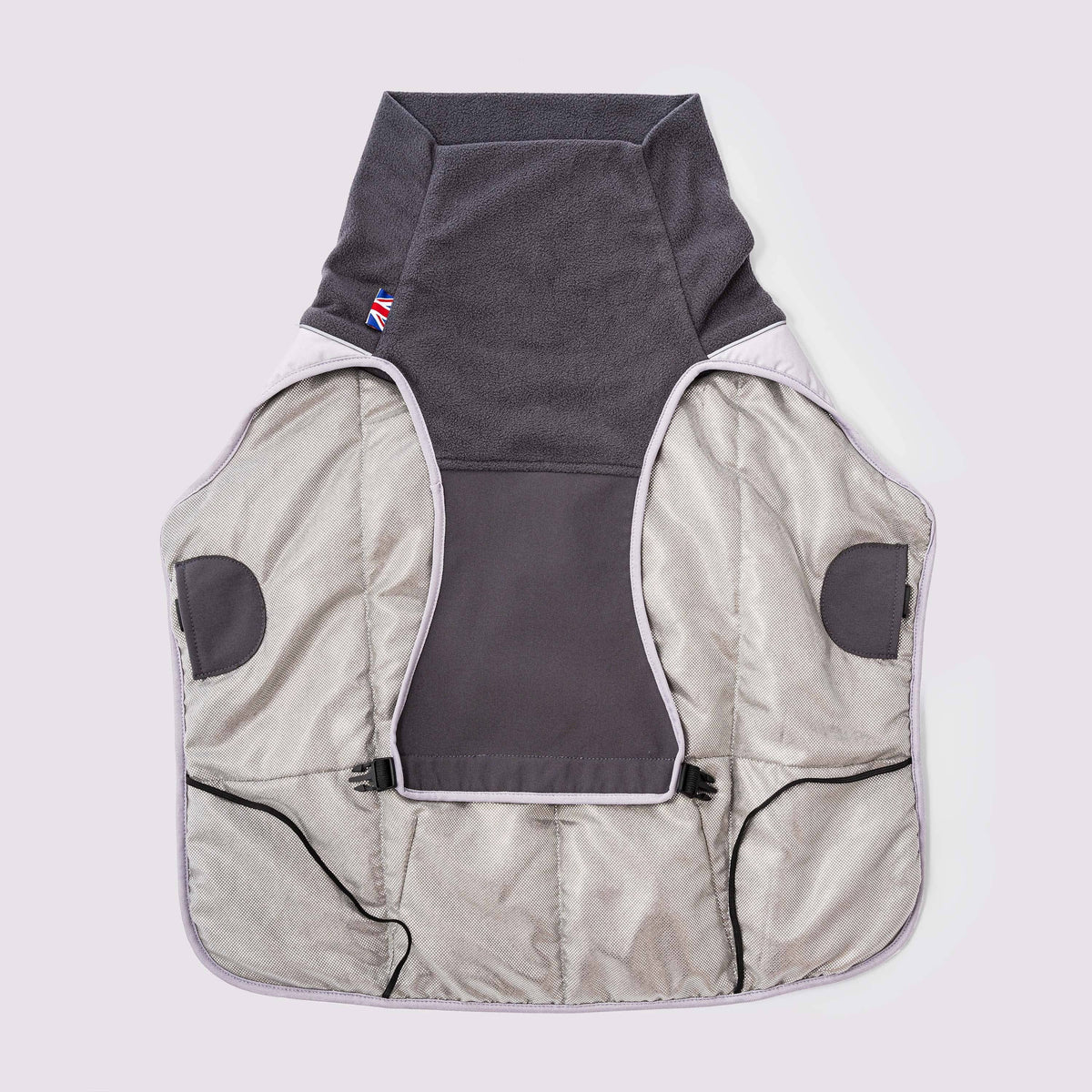 Thermal Self Heating Dog Jacket - Grey