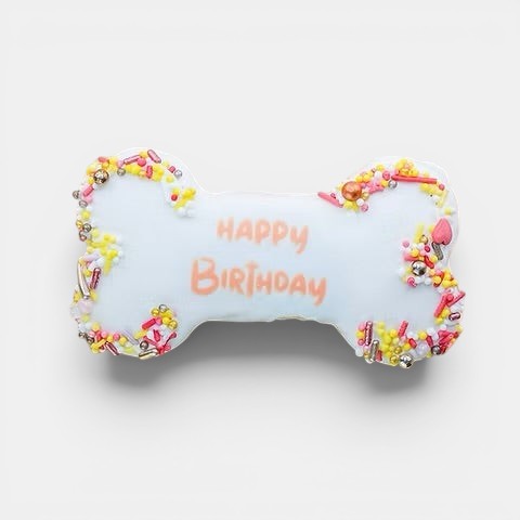 Birthday Cake Cookie Bone