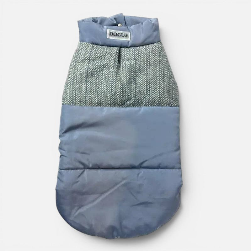 DOGUE Tweed Puffer Dog Jacket