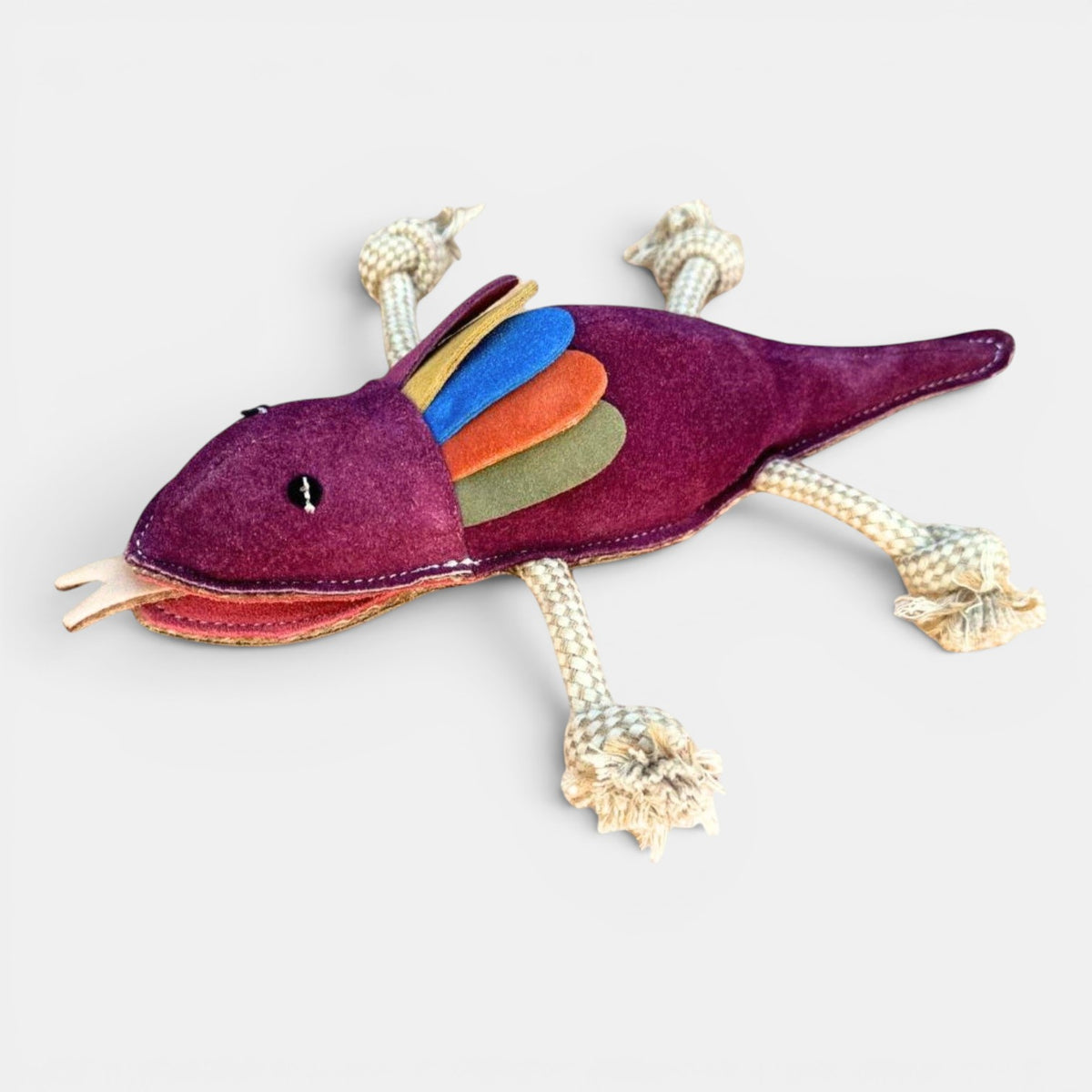 Fink the Frillneck Lizard Dog Toy