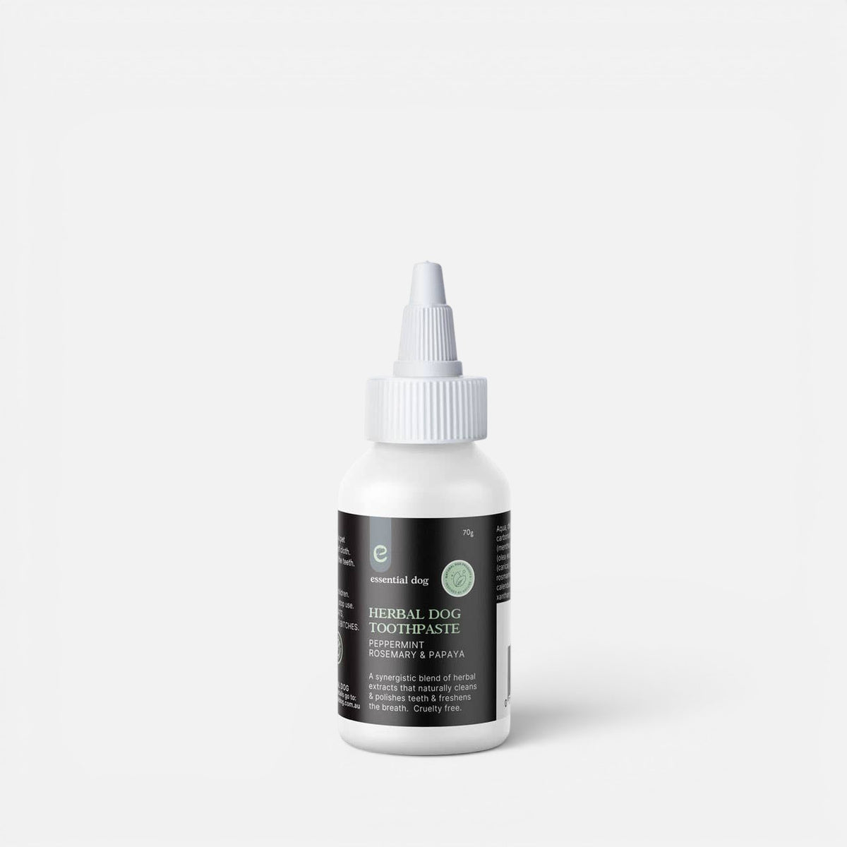 Herbal Dog Toothpaste | Peppermint, Papaya & Rosemary | 70g