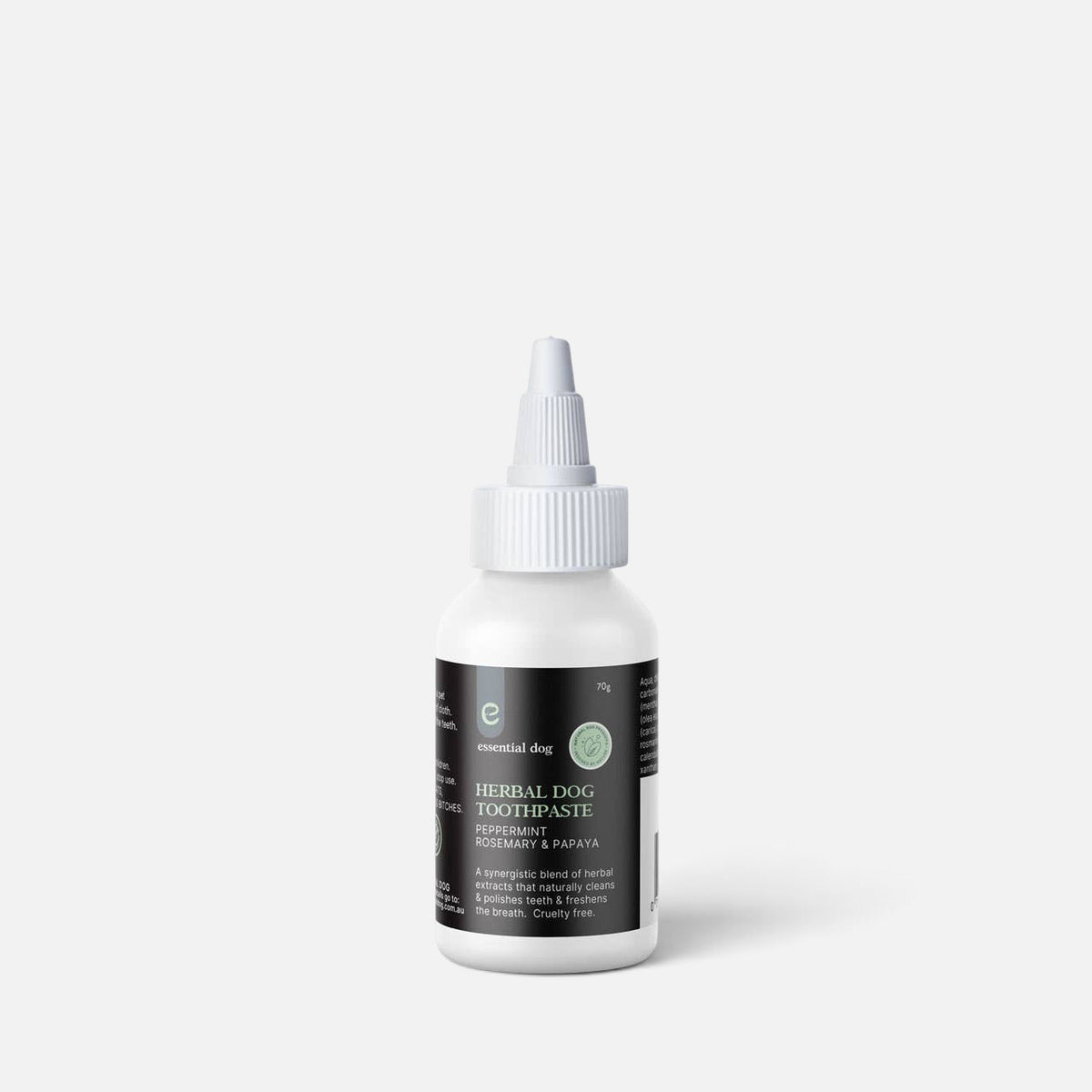 Herbal Dog Toothpaste | Peppermint, Papaya & Rosemary | 70g