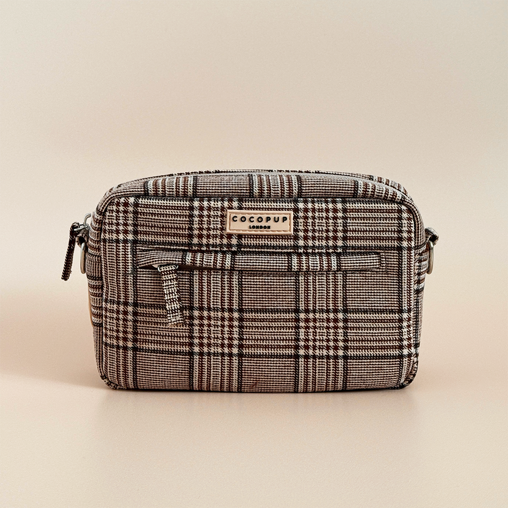Dog Walking Bag - Pup Plaid