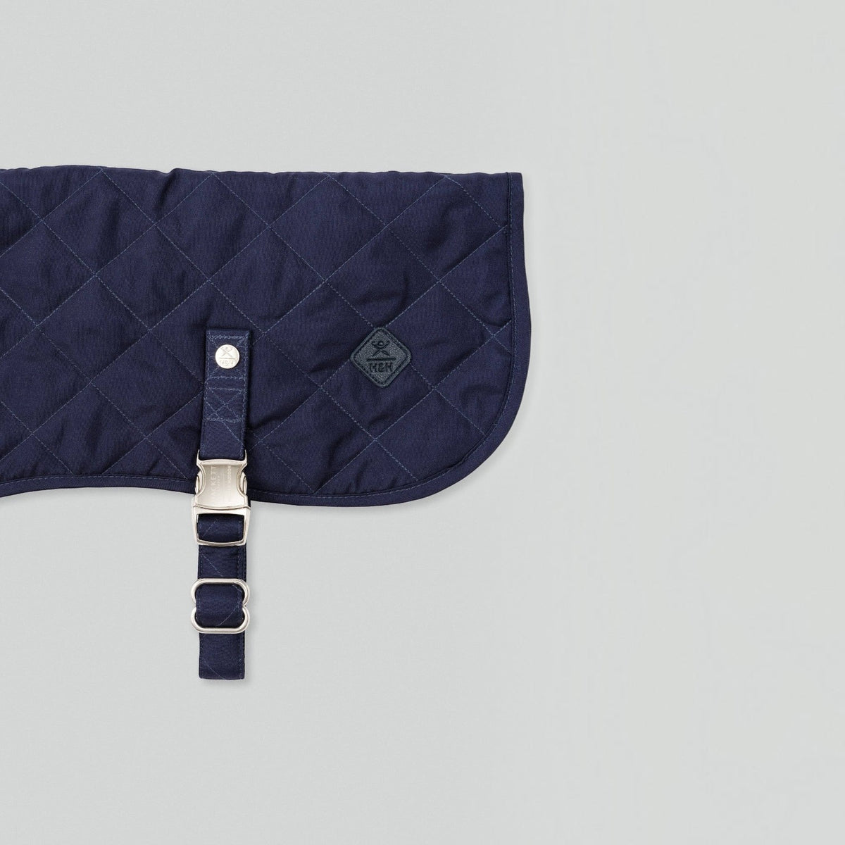Hackett x Hugo Hudson Navy Quilted Dog Jacket