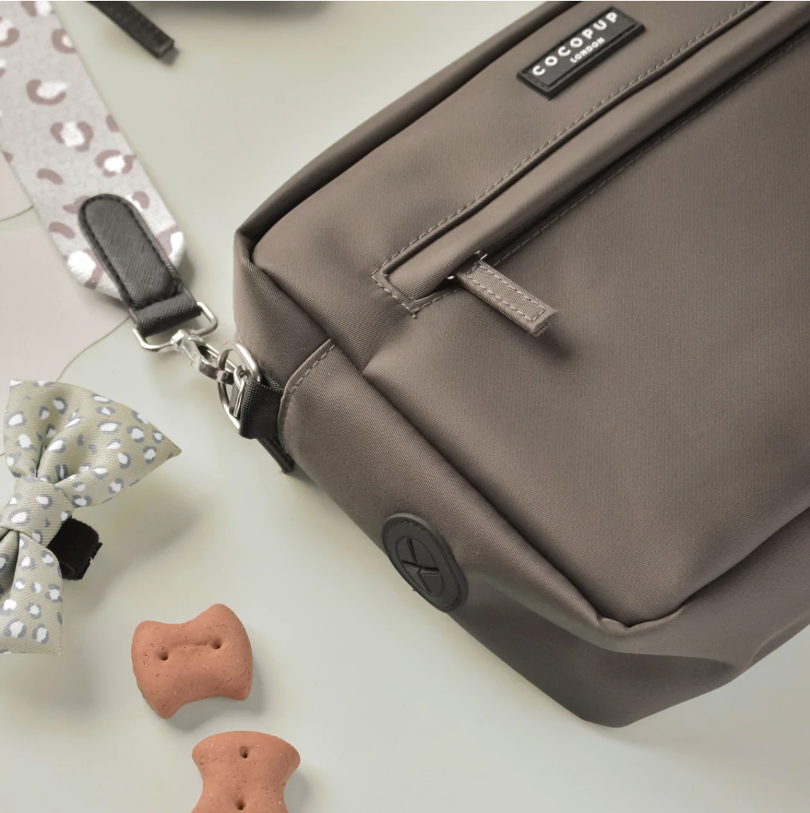 Large Dog Walking Bag - Mocha