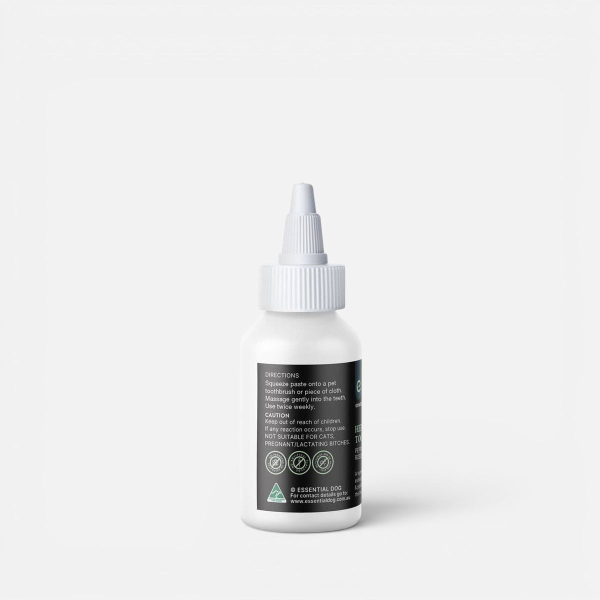 Herbal Dog Toothpaste | Peppermint, Papaya & Rosemary | 70g