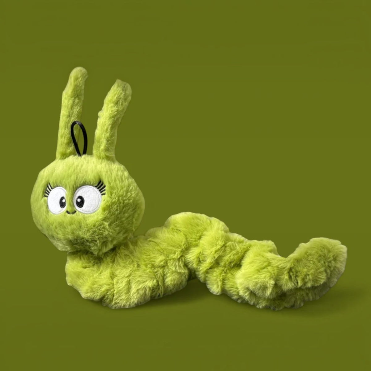 Connie Caterpillar Plush Tug Toy Dog- 100% Recycled Material