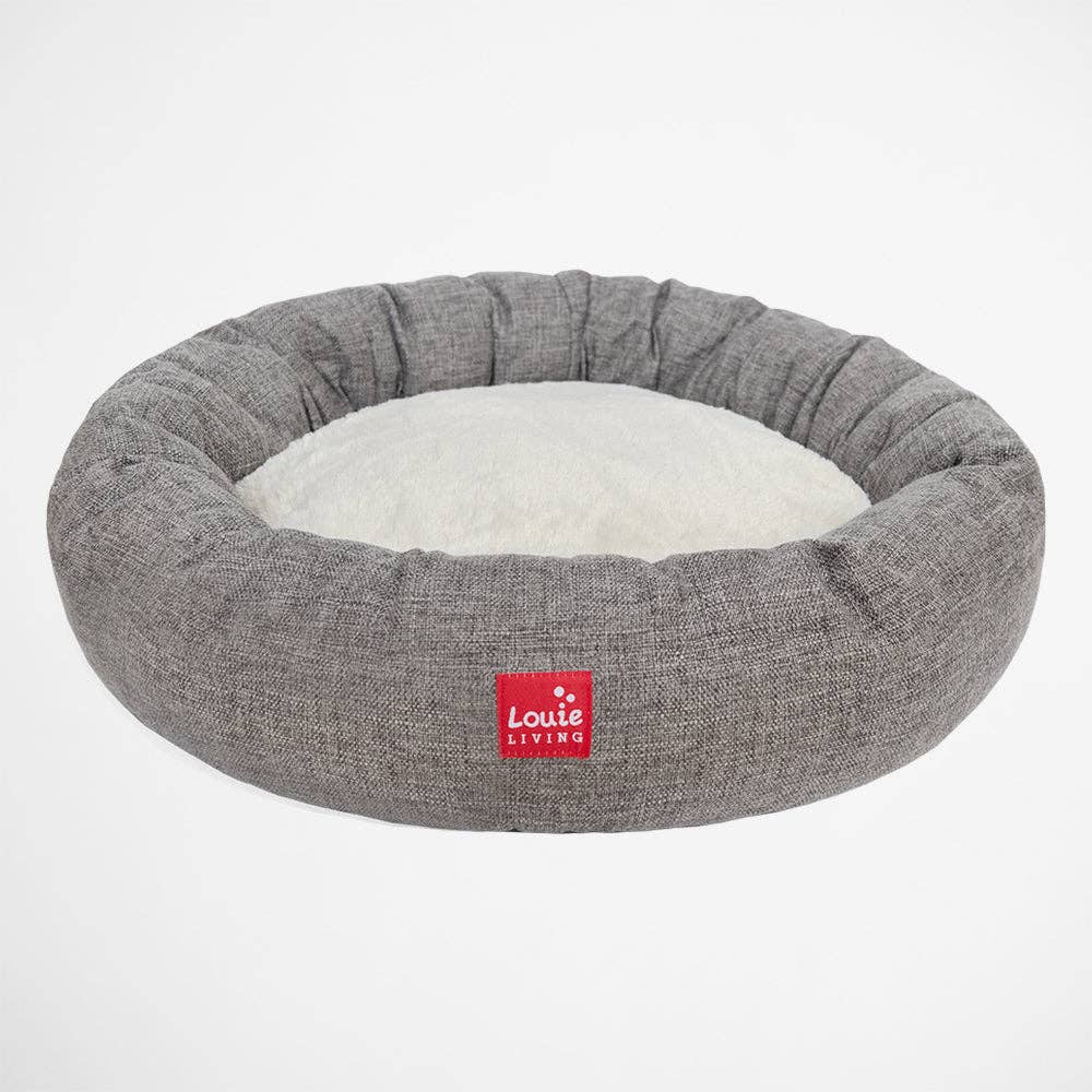 Louie Living Donut Lounger (Grey) - Medium