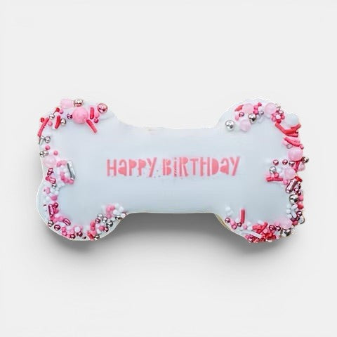 Birthday Cake Cookie Bone