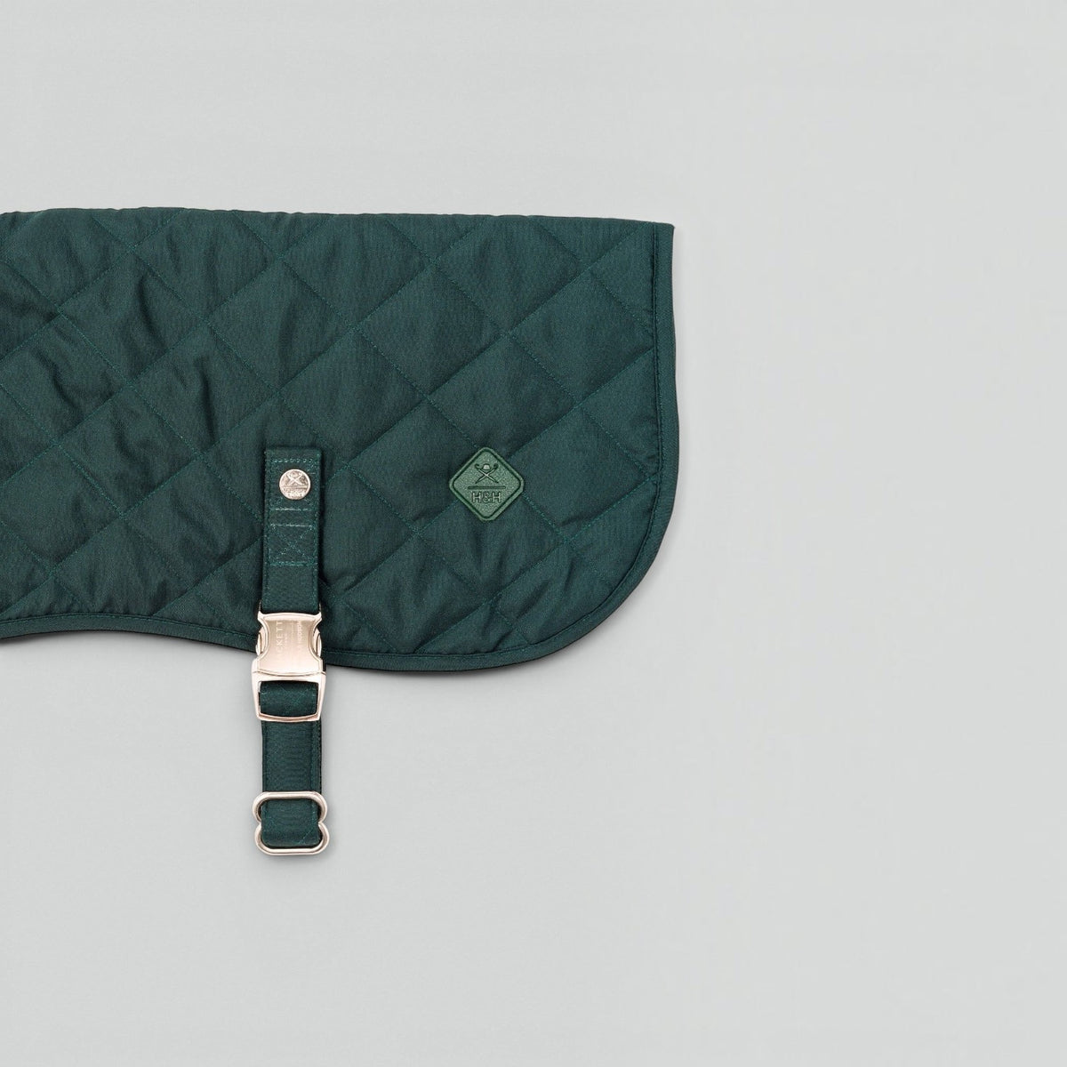 Hackett x Hugo Hudson Forest Green Quilted Dog Jacket