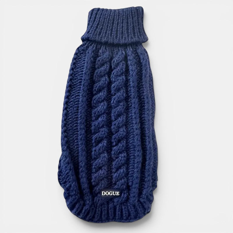 DOGUE Cable Knit Dog Jumper