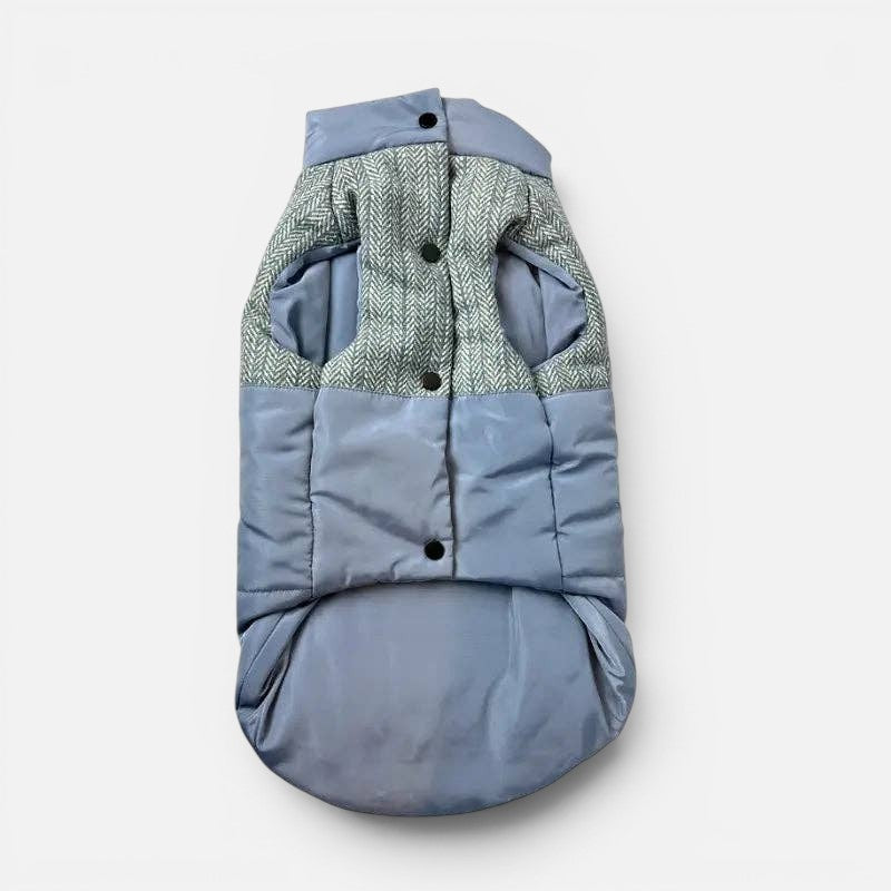 DOGUE Tweed Puffer Dog Jacket