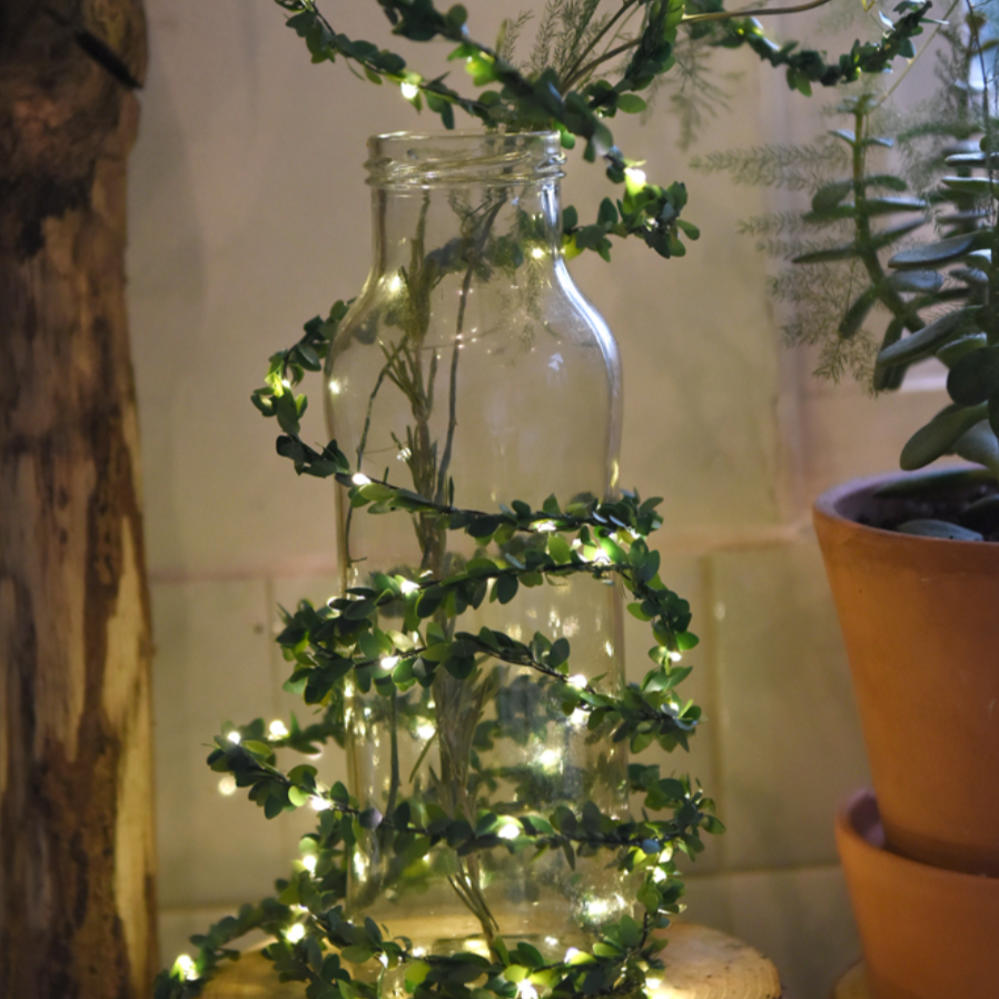 Greenery Light String - Foliage Style Garland