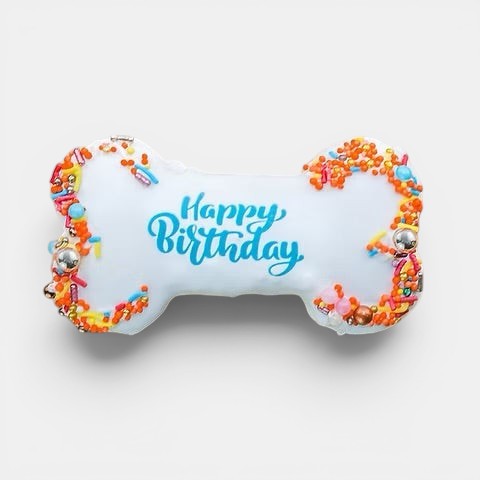 Birthday Cake Cookie Bone