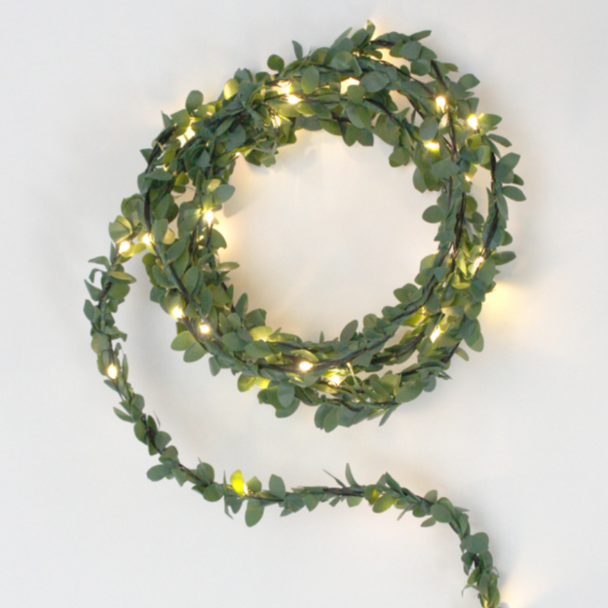 Greenery Light String - Foliage Style Garland