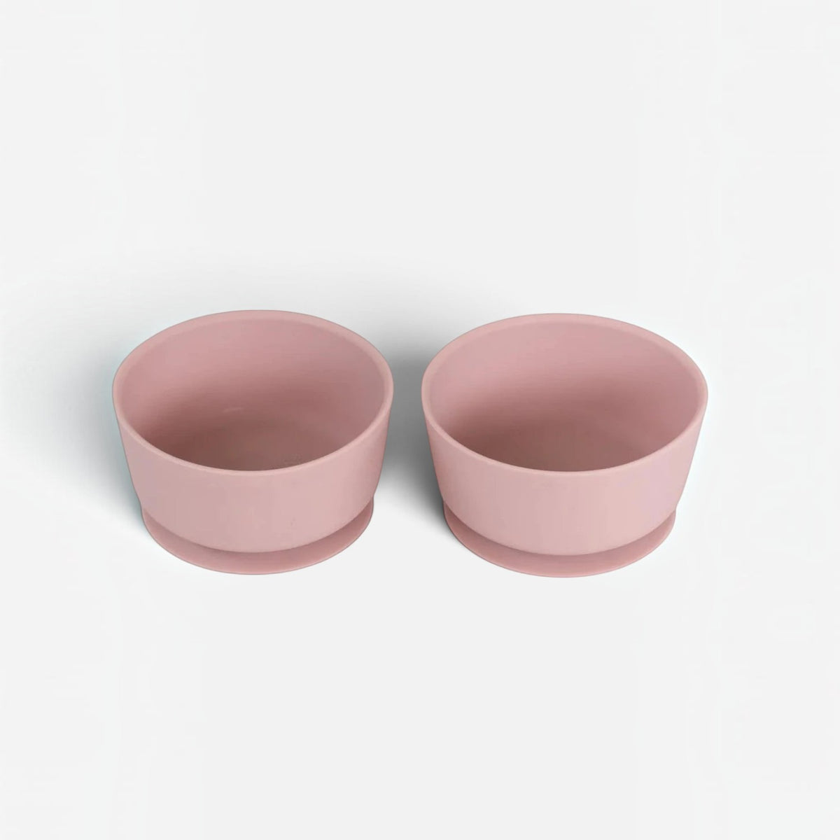 Silicon Bowl with Suction Base - Blush