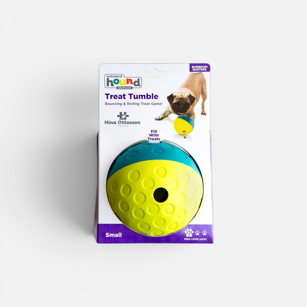 Small Treat Tumble Dog & Puppy Toy 10.5cm