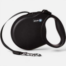Wanderer Retractable Leash - Black