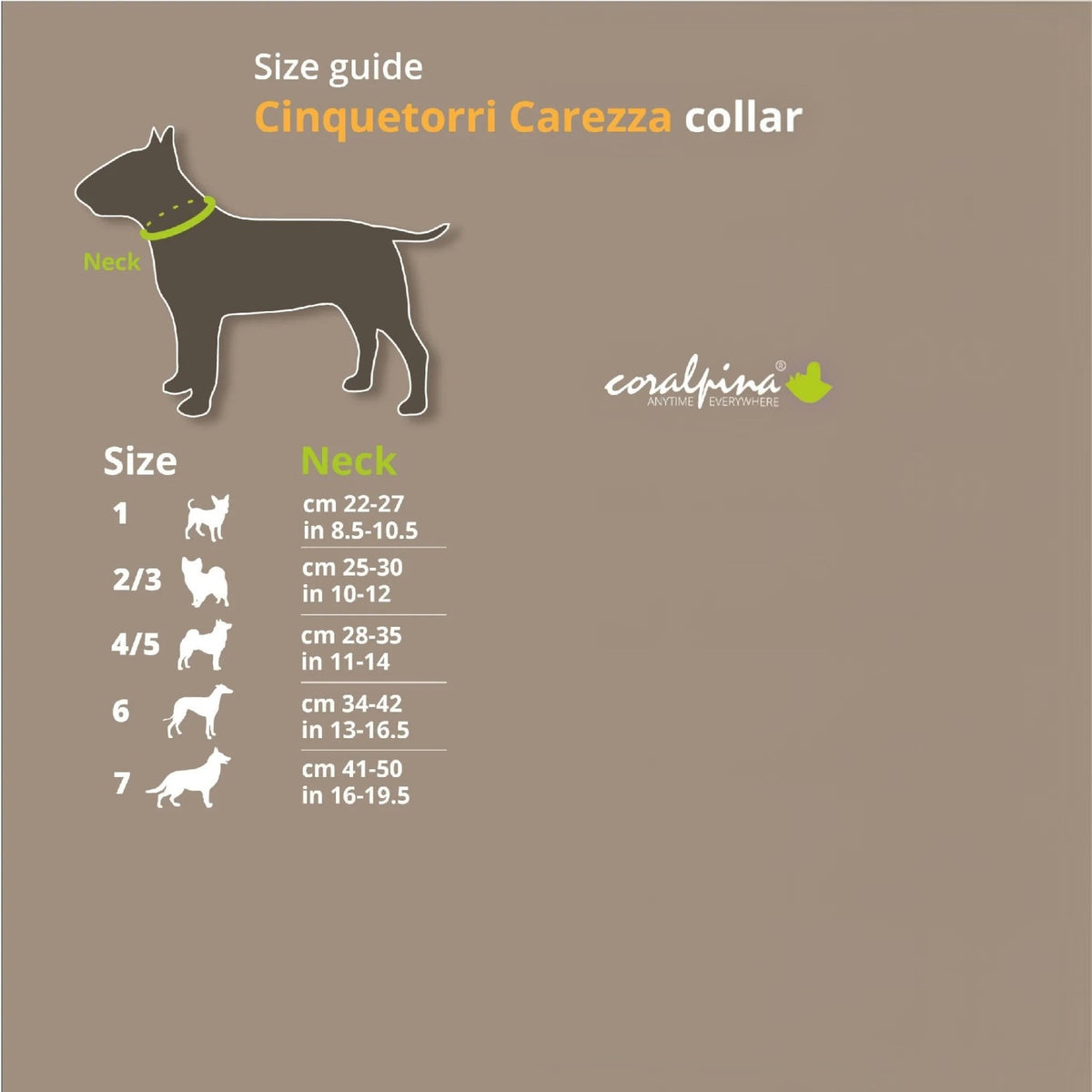 Coralpina Cinquetorri Dog Collar