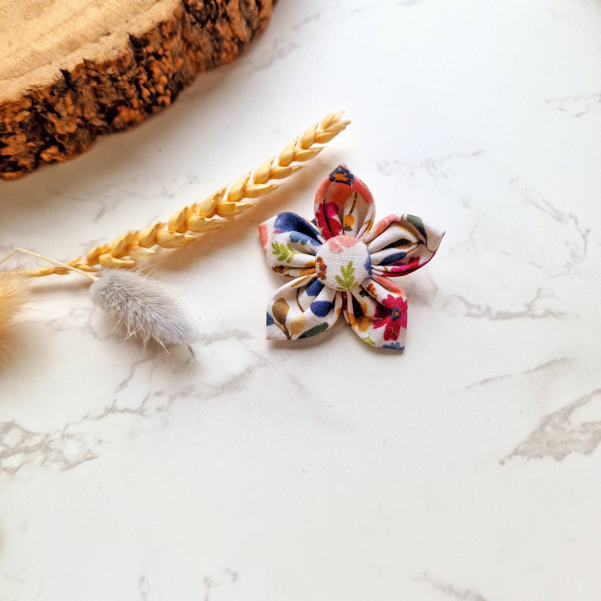 Little Enchanted Meadows Floral Flower Collar Accessory