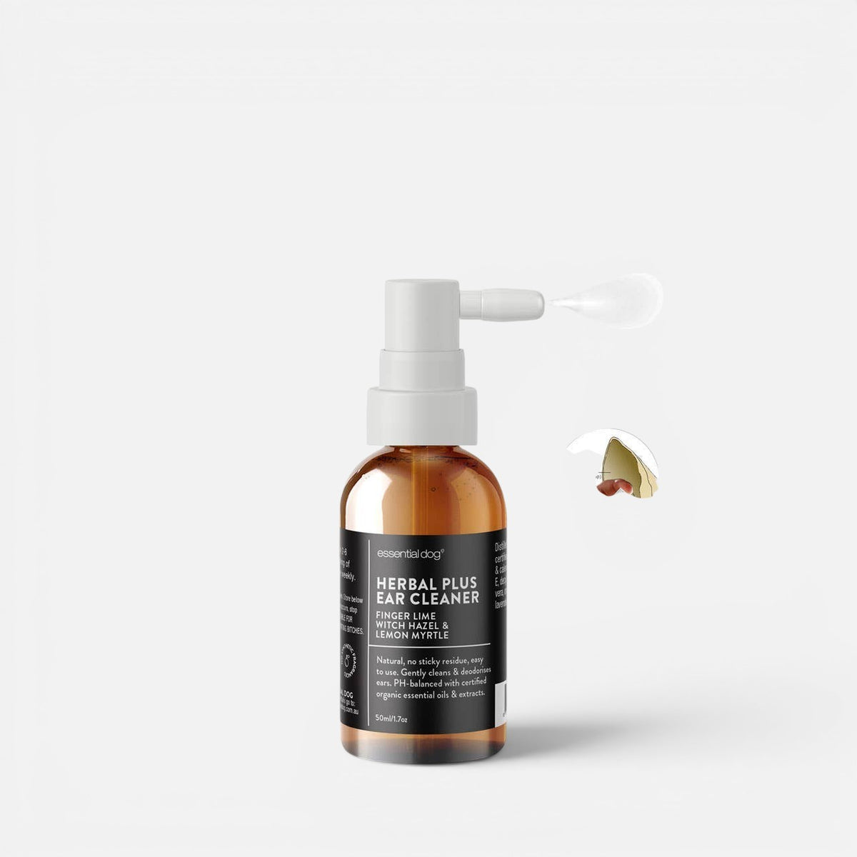 Herbal Dog Ear Cleaner (Finger Lime & Lemon Myrtle)