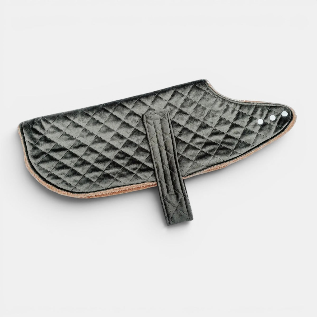 Luxe Dog Jacket Green Velvet