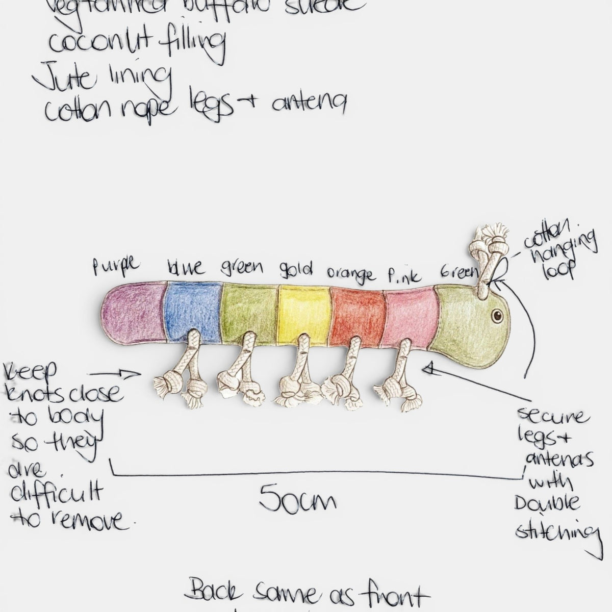 Giant Rainbow Gerti for Giant Dogs