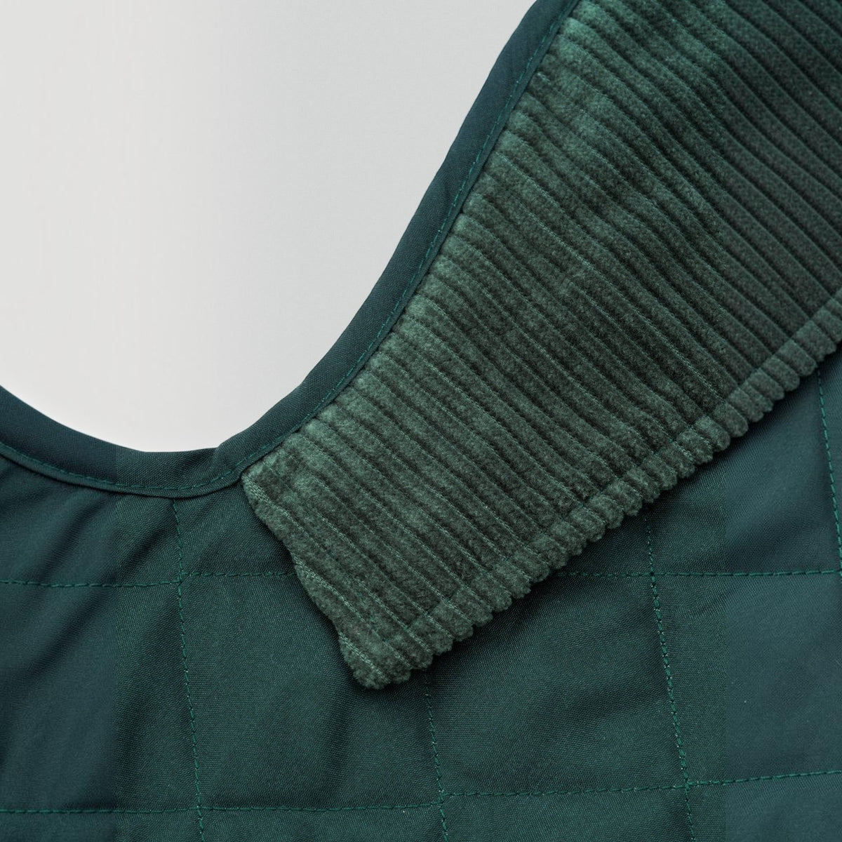 Hackett x Hugo Hudson Forest Green Quilted Dog Jacket