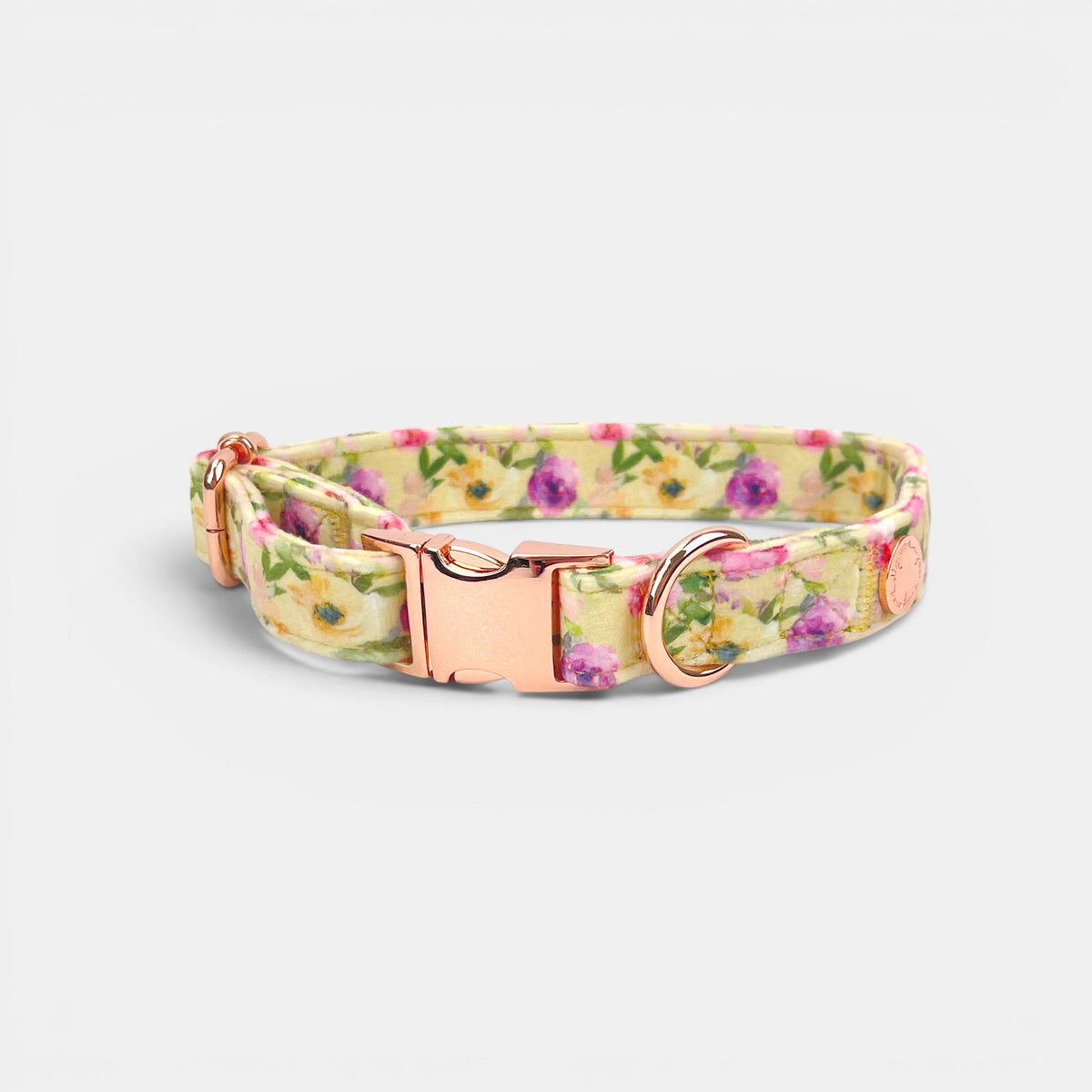 Velvet Dog Collar // Nonna's Garden