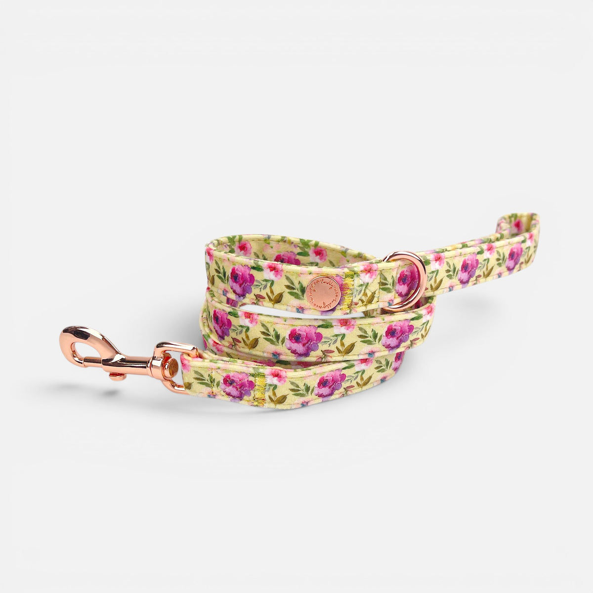 Velvet Dog Leash // Nonna's Garden