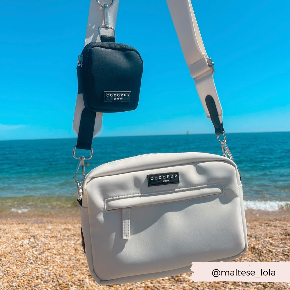 Dog Walking Bag - Oyster White