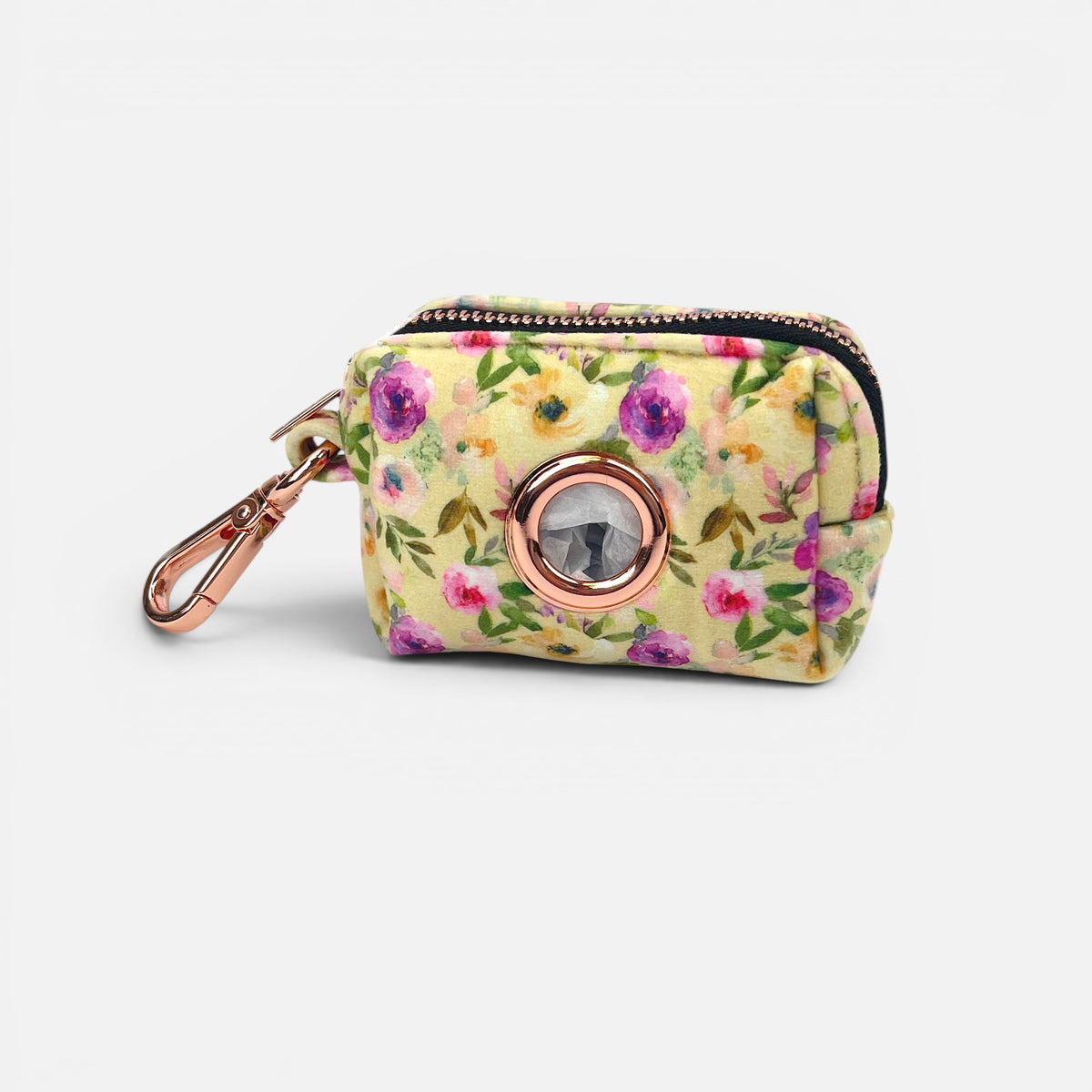 Velvet Dog Poop Bag Holder // Nonna's Garden