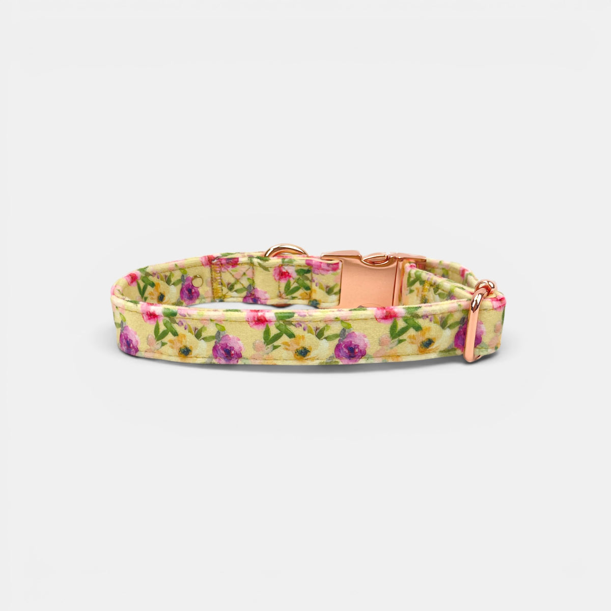 Velvet Dog Collar // Nonna's Garden