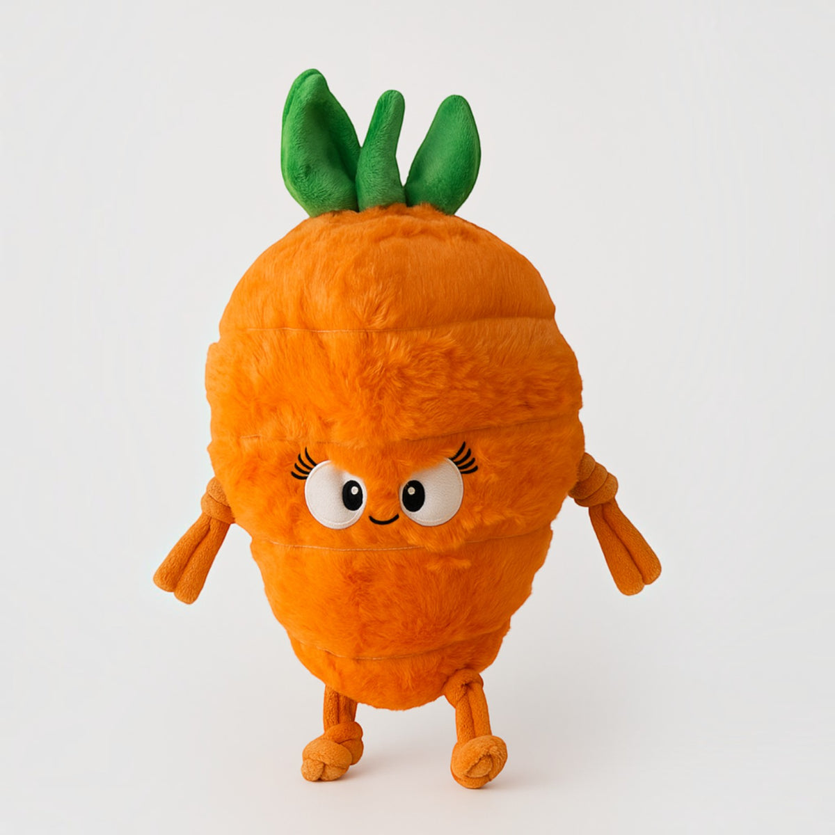 Pals for paws™Carrot Plush Dog Toy-100% recycled Materail