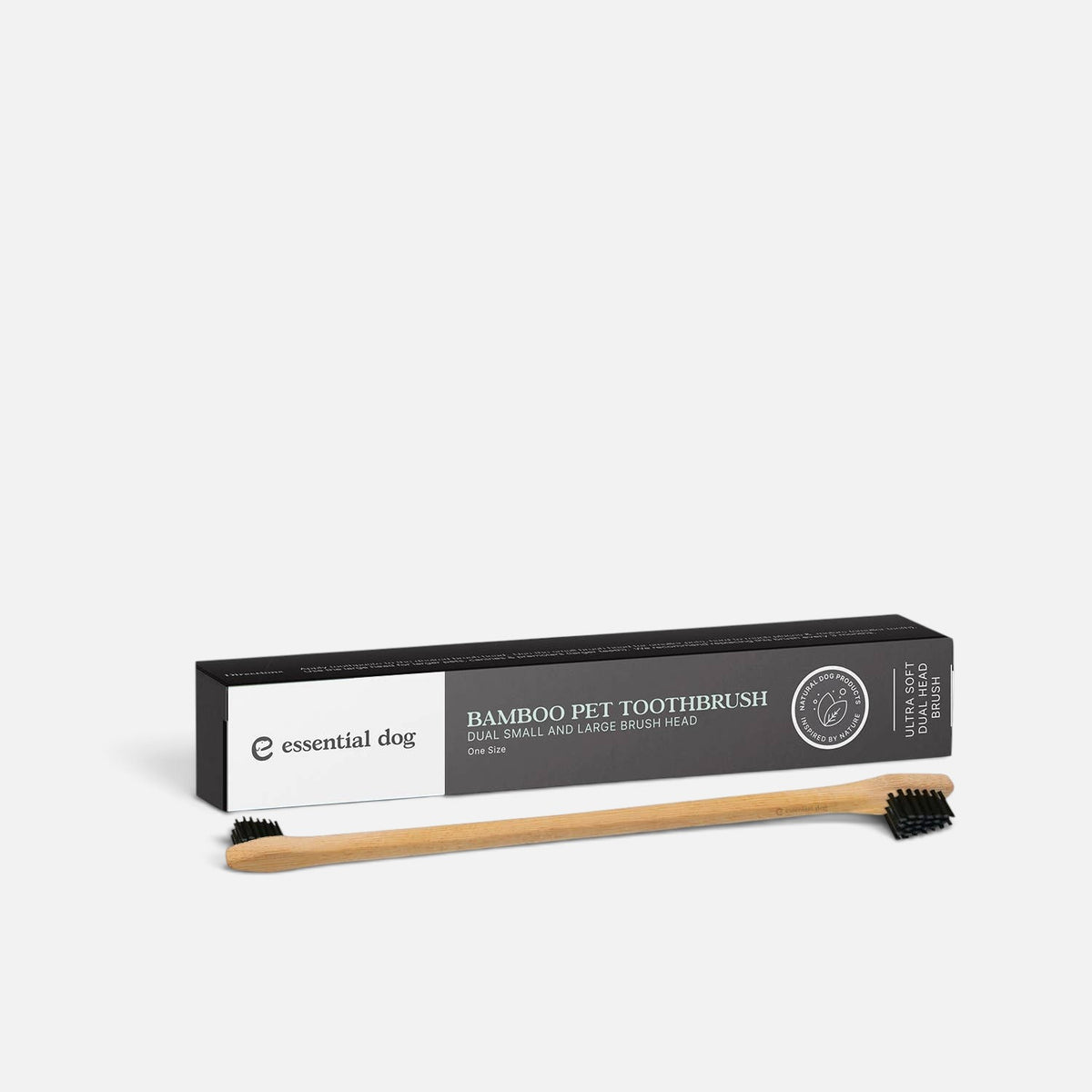 Bamboo Pet Dog Toothbrush (Dual Head)
