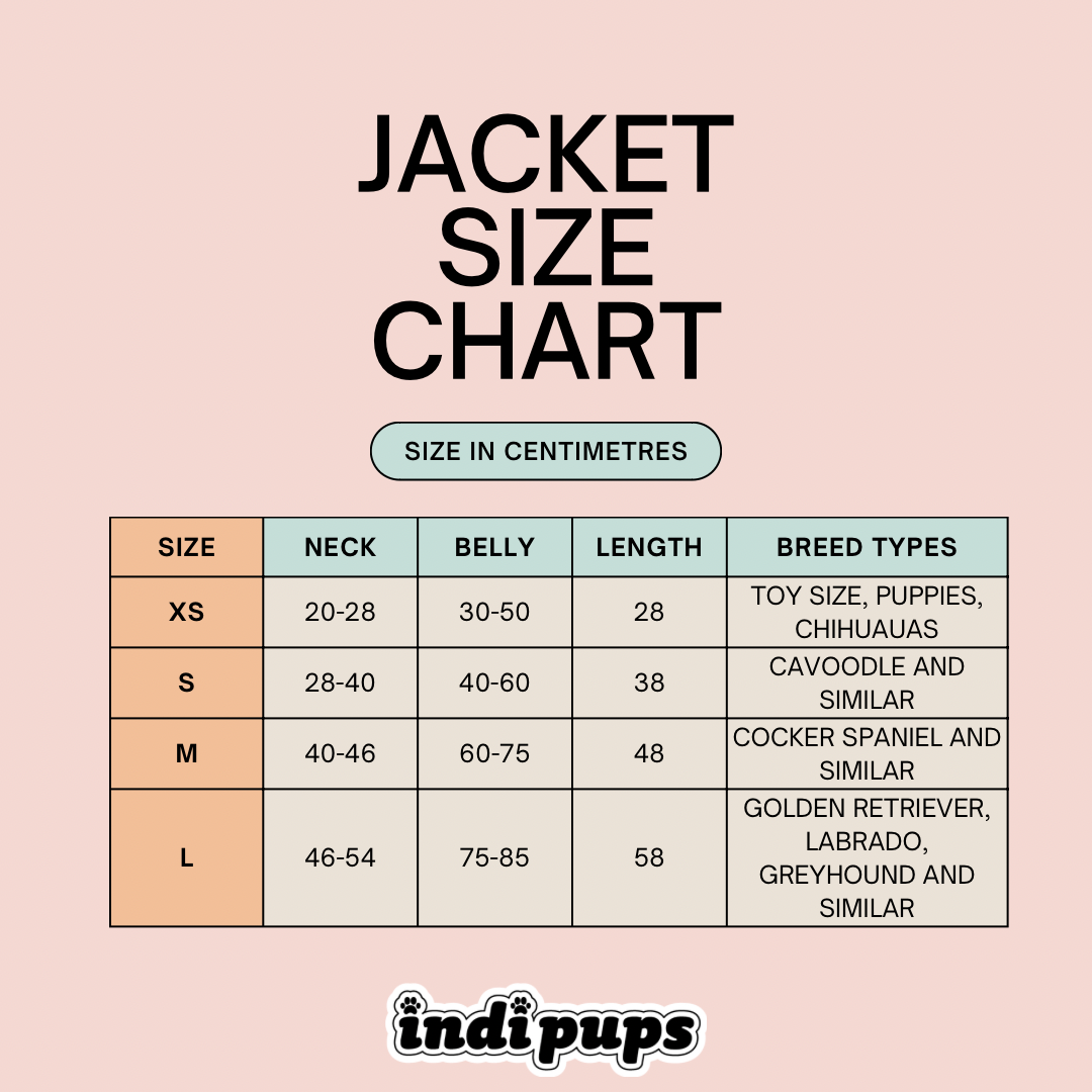 Blue Check Dog Jacket